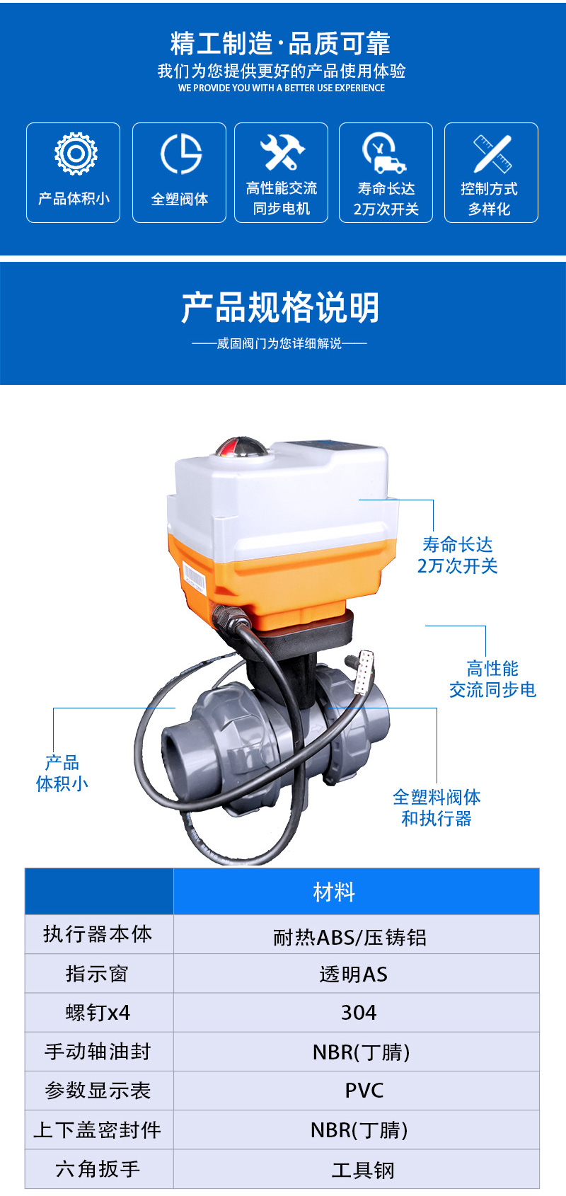 緊湊型電動(dòng)球閥